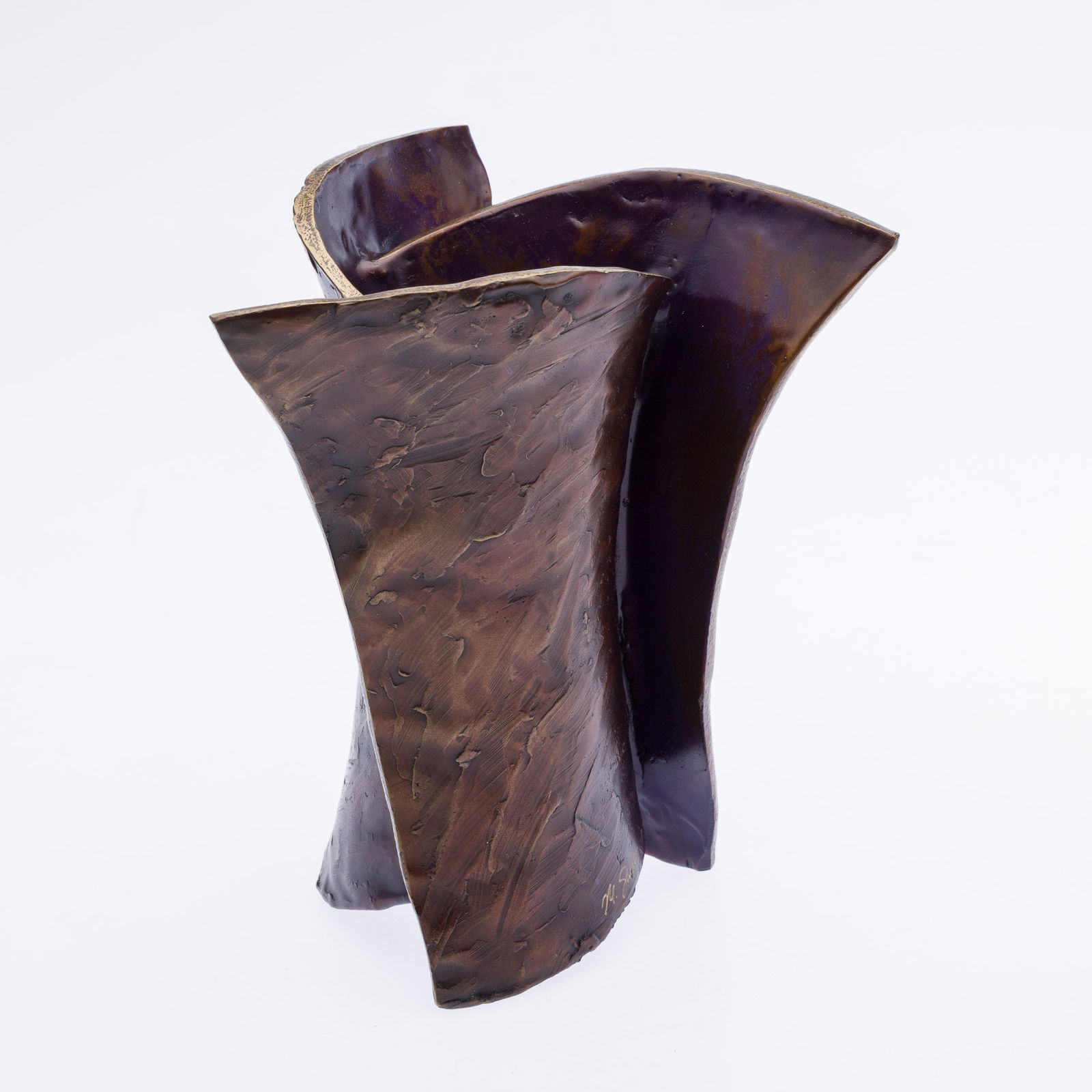 Mike Sluder (GA, 20th/21st C), Wide Bronze Vase (1 of 11)