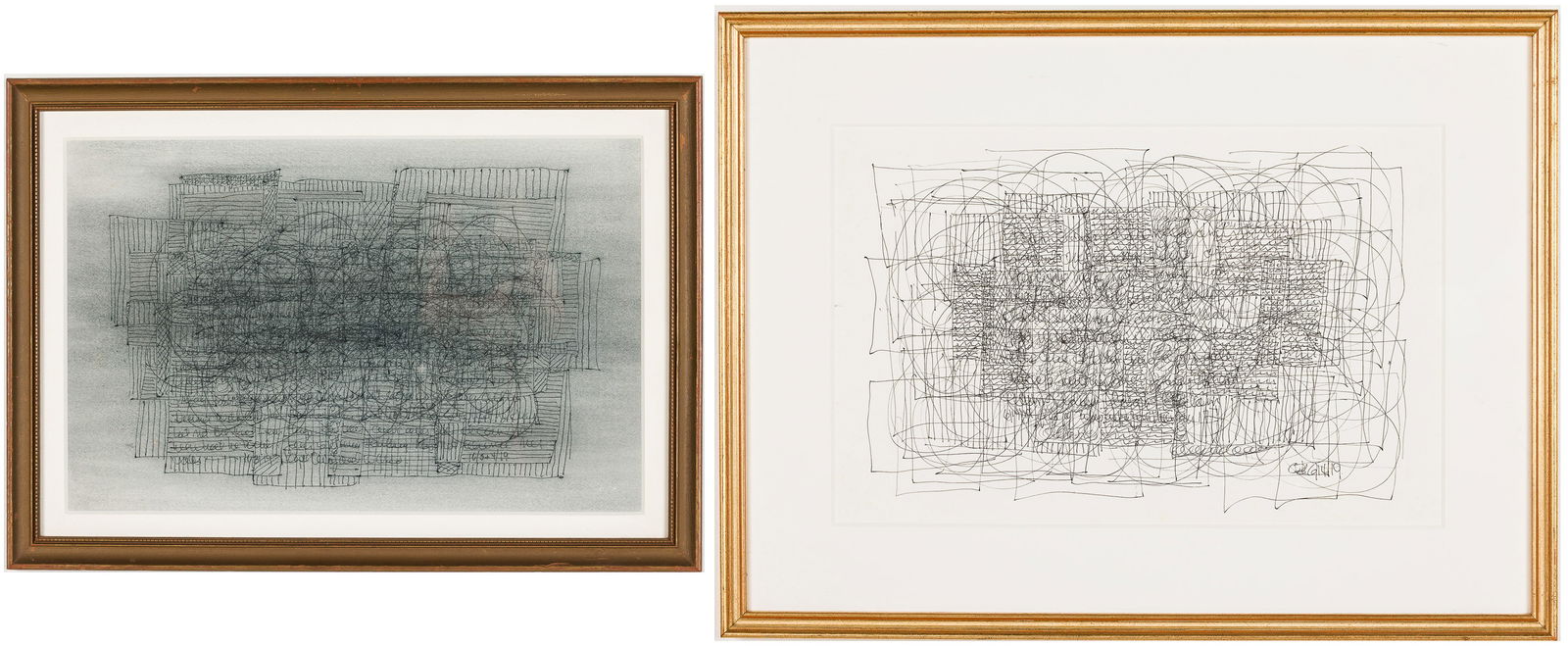 Arthur B. Kouwenhoven Jr., 2 Works, Ink on Paper (1 of 14)