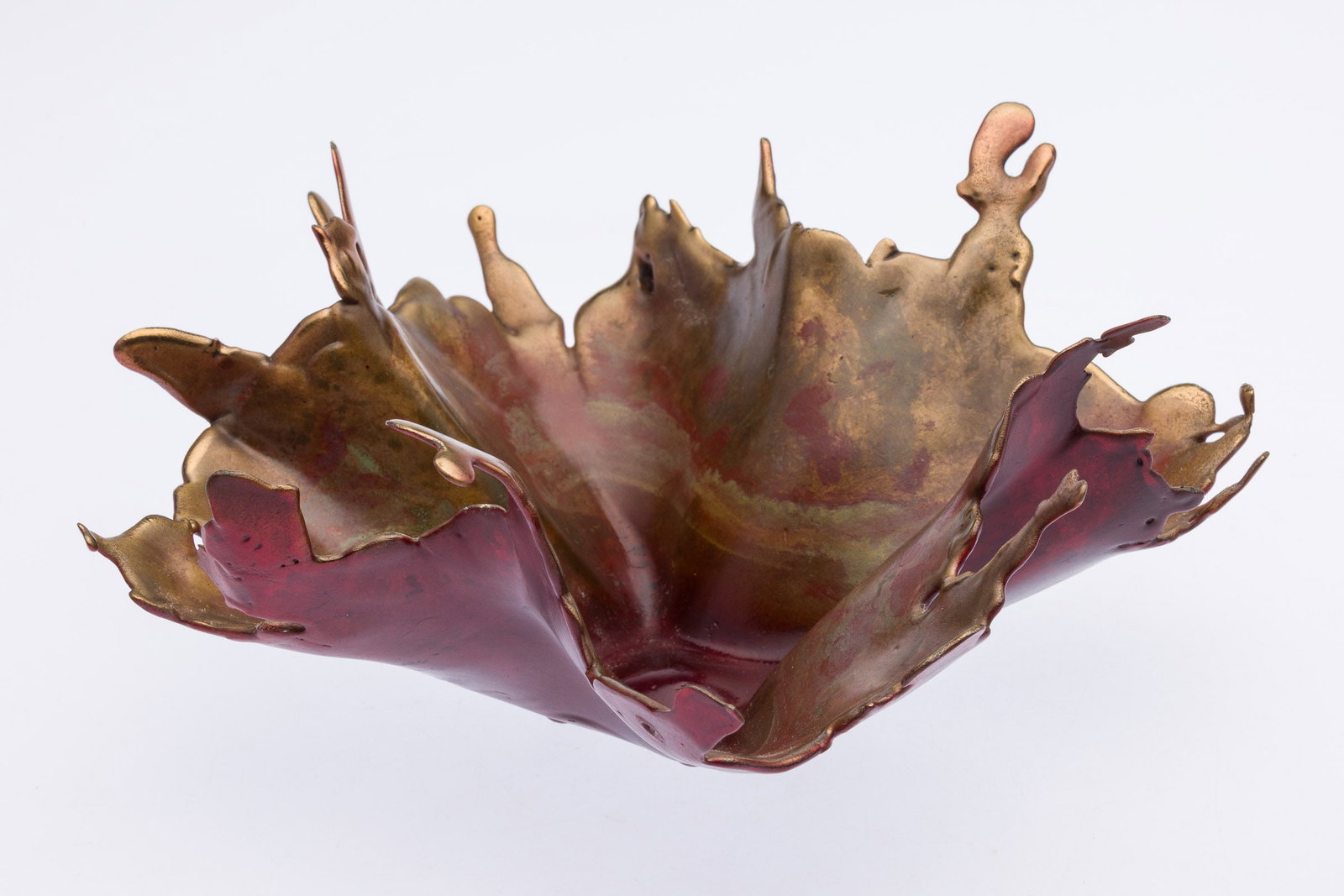 Mike Sluder (GA, 20th/21st C), Bronze Bowl (1 of 11)