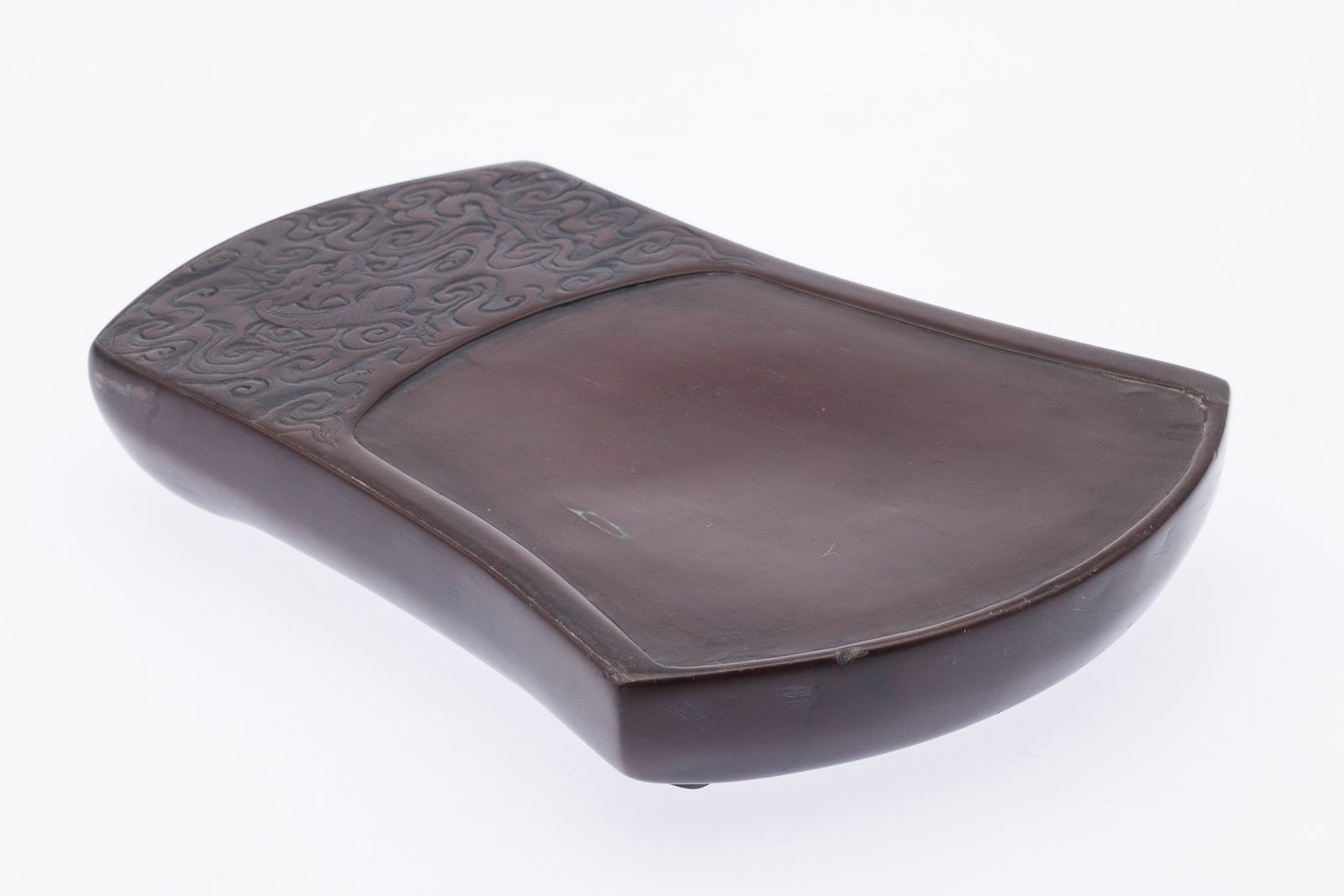 Large Chinese Inkstone Carved with Dragon (1 of 8)