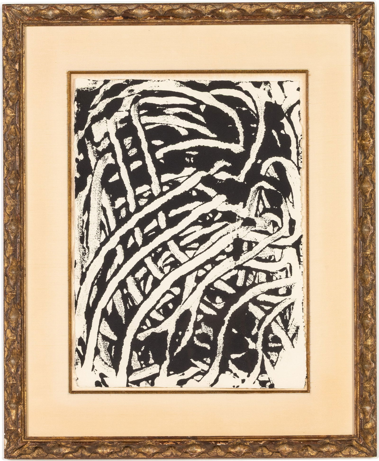 Leslie Bohnenkamp (1943-1997) Black & White Abstract (1 of 12)