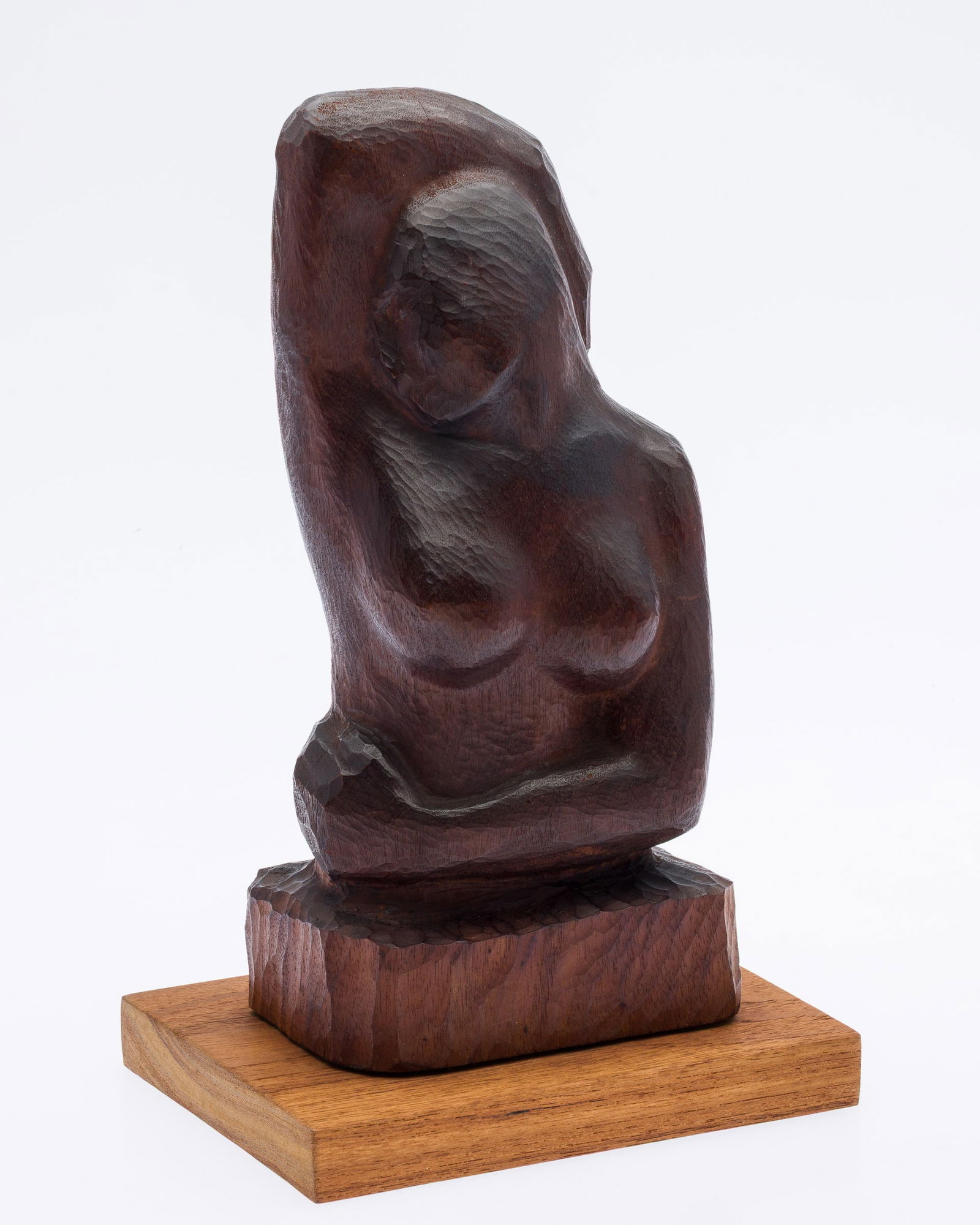 Attrib. Dorothea Mills, Carved Wood Female Torso (1 of 11)