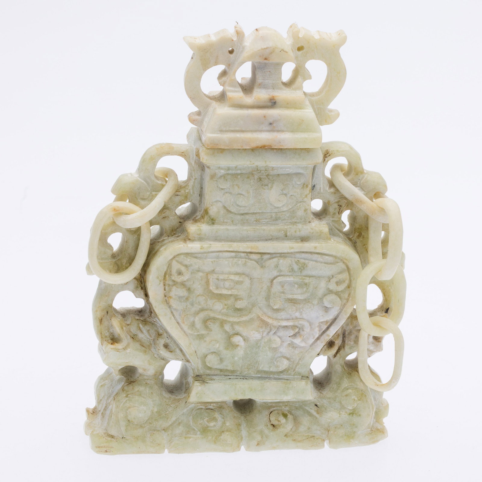 Chinese Carved Hardstone Urn (1 of 11)