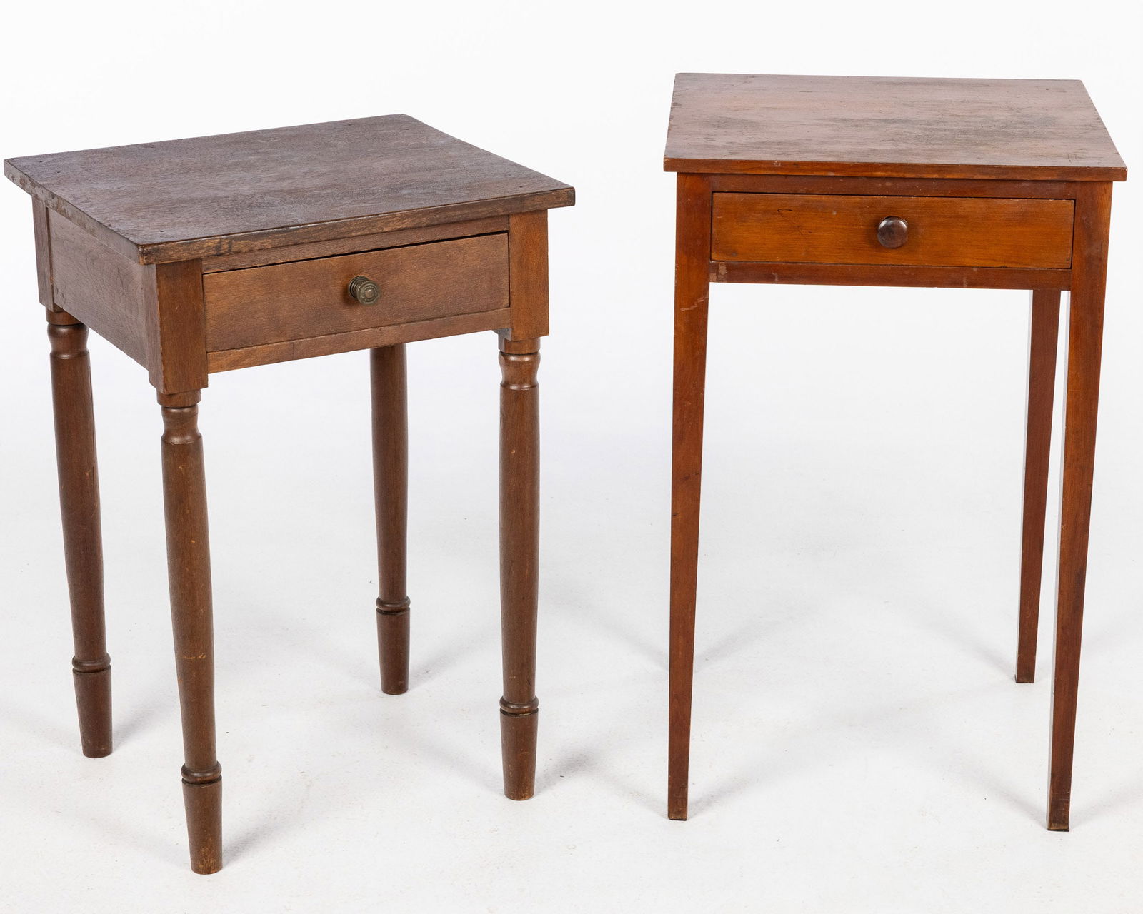 Two American Single Drawer Side Tables (1 of 11)