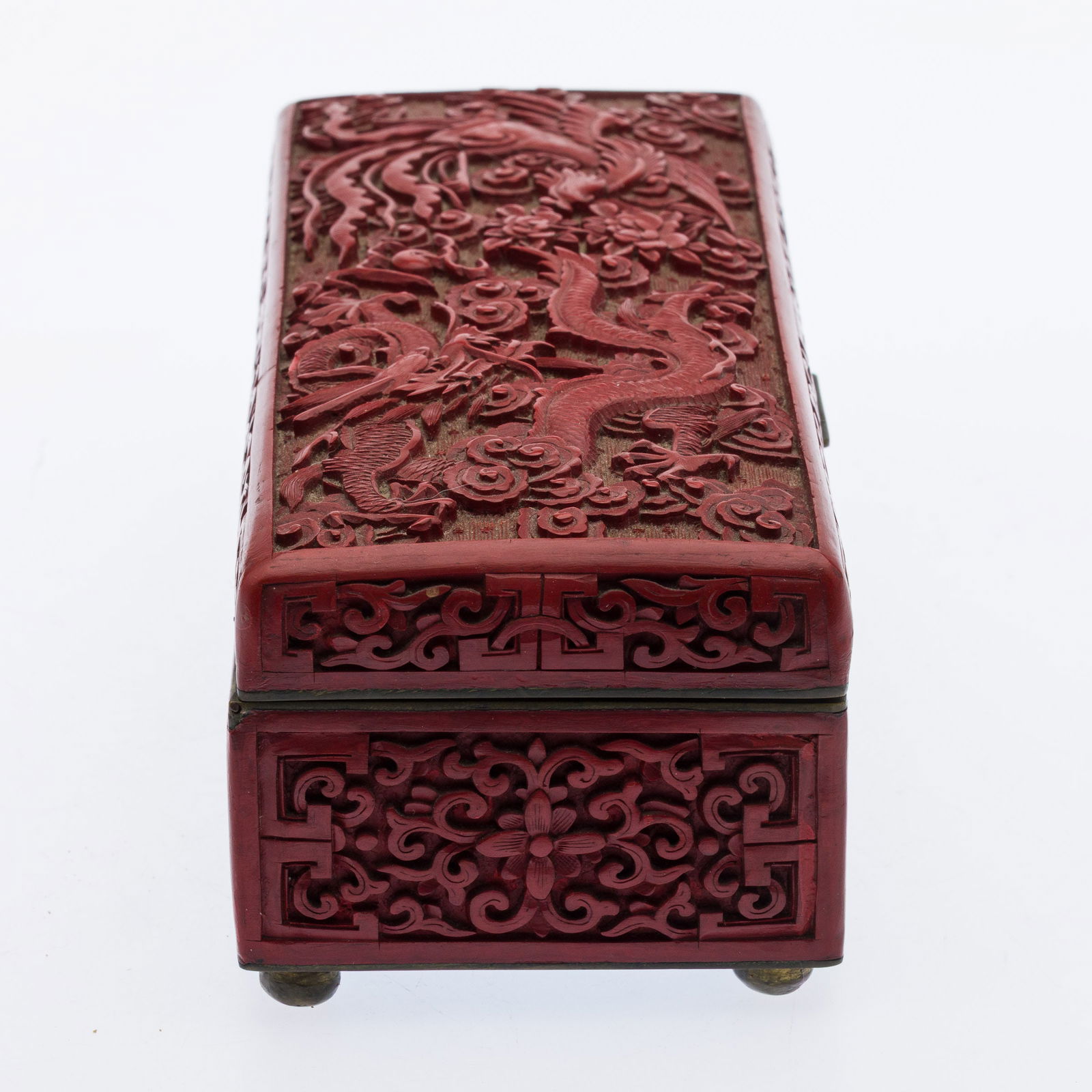 Chinese Cinnabar Box - 6