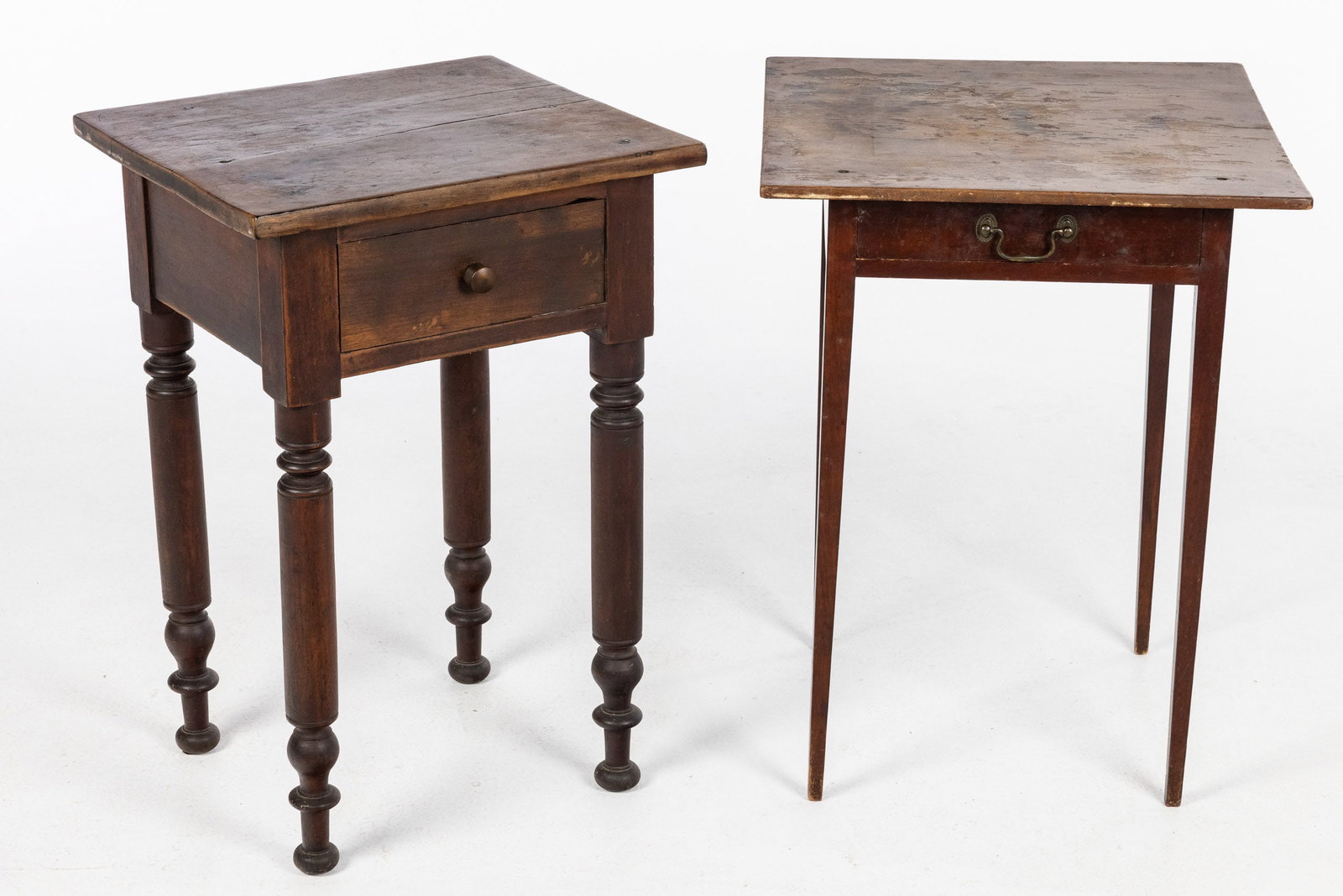 Two American One Drawer Side Tables (1 of 11)