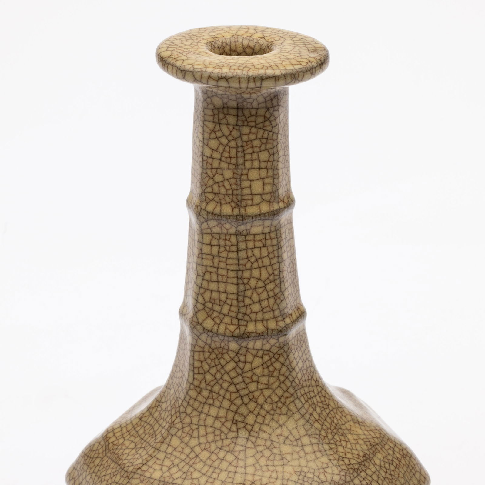 Chinese Ceramic Octagonal Vase - 2