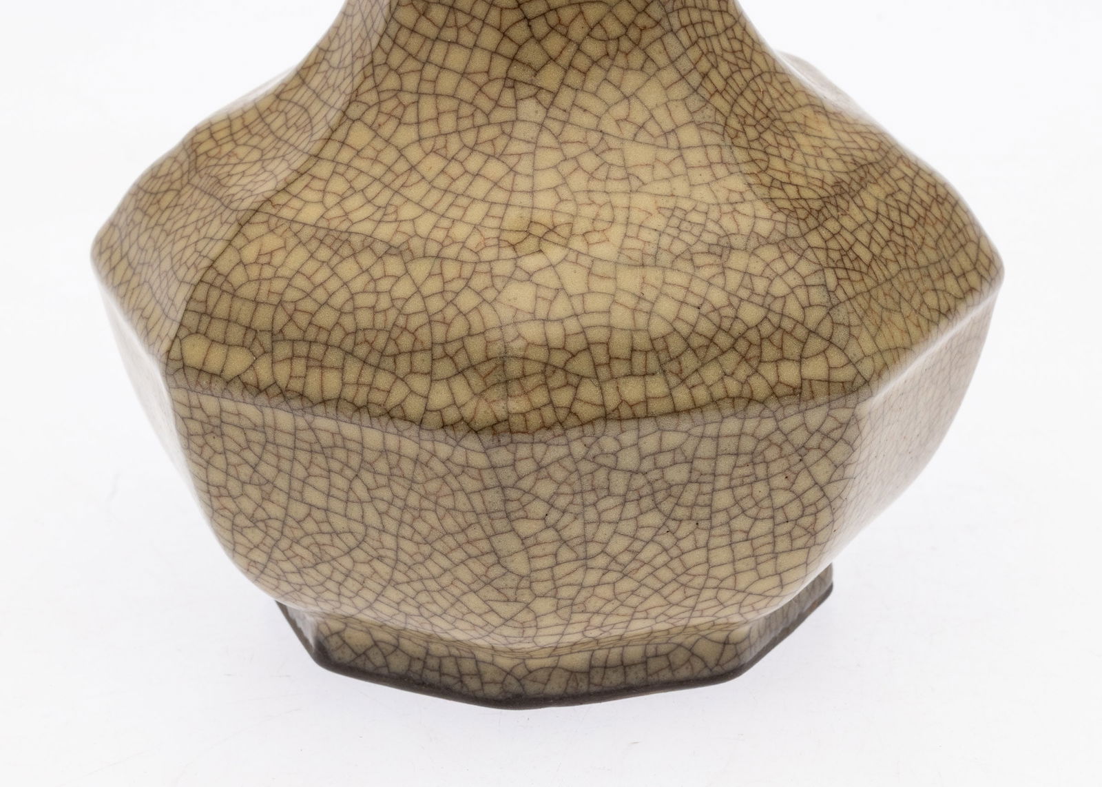 Chinese Ceramic Octagonal Vase - 3