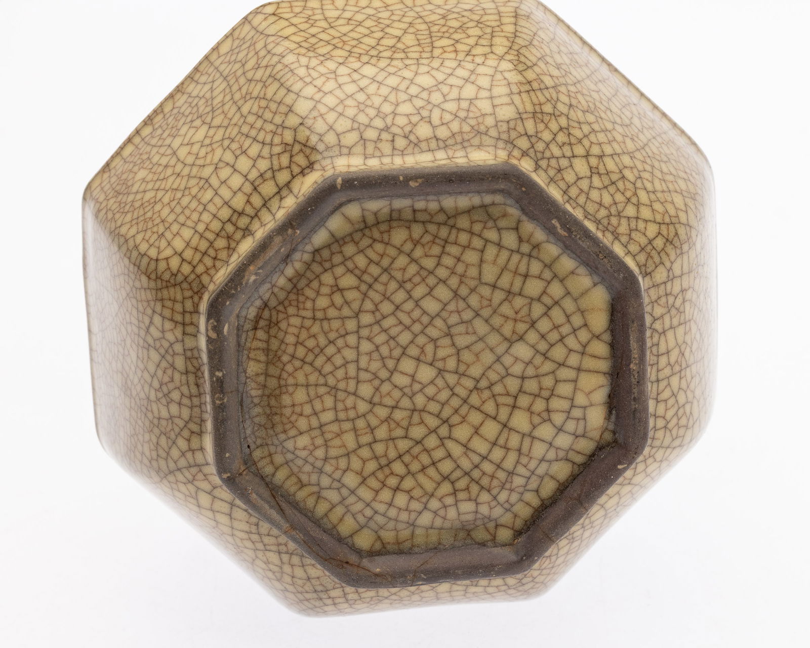 Chinese Ceramic Octagonal Vase - 7