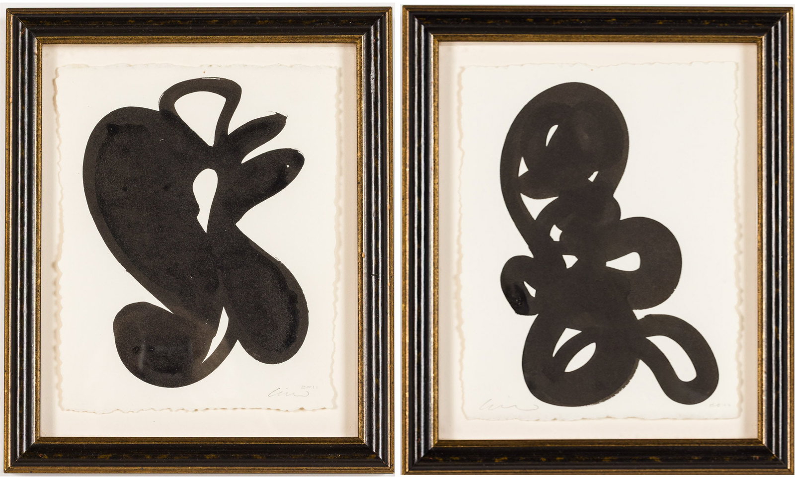 Betsy Cain (AL/GA, b. 1949), 2 Small Ink Drawings, 2011 (1 of 14)