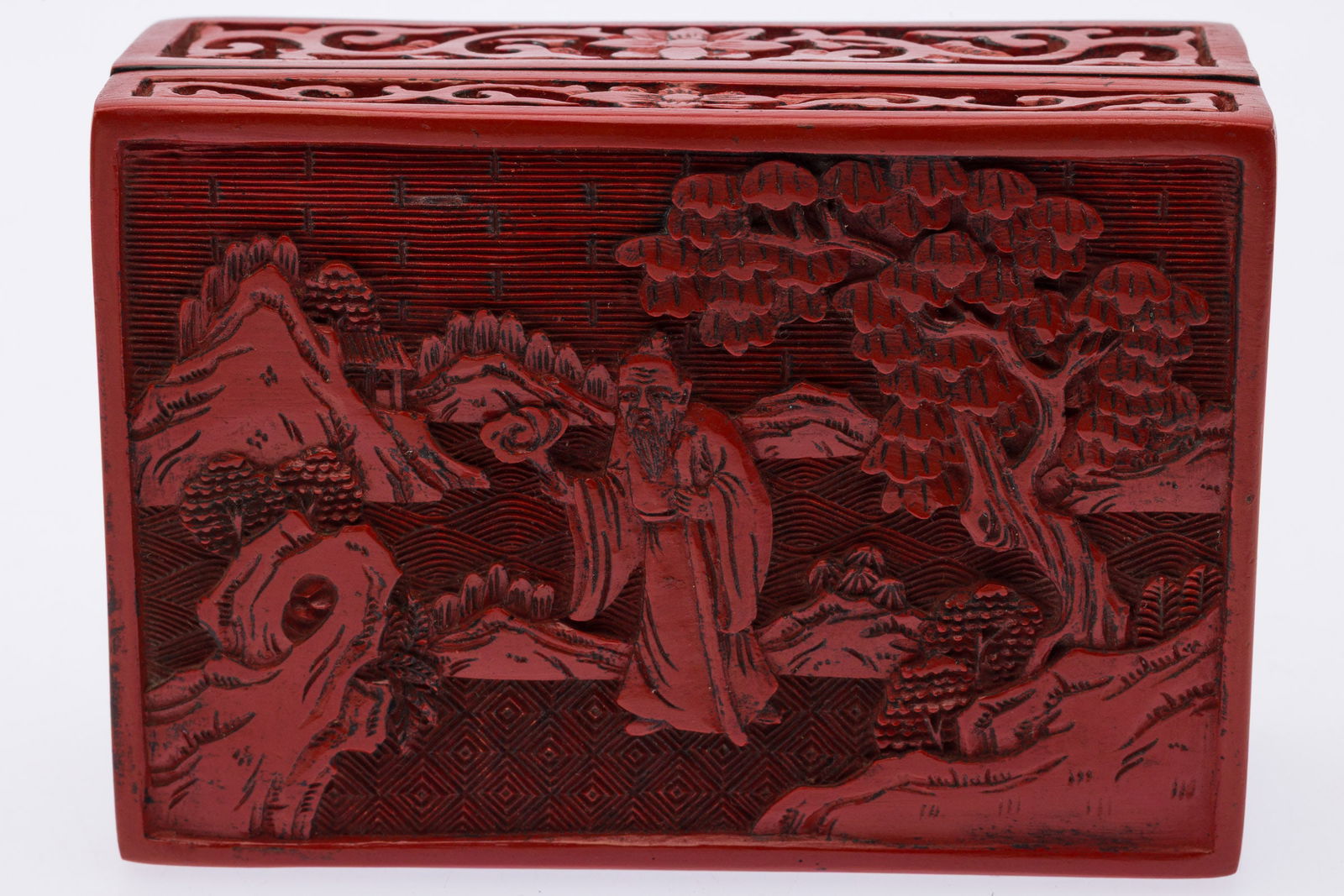 Two Chinese Cinnabar Boxes - 4