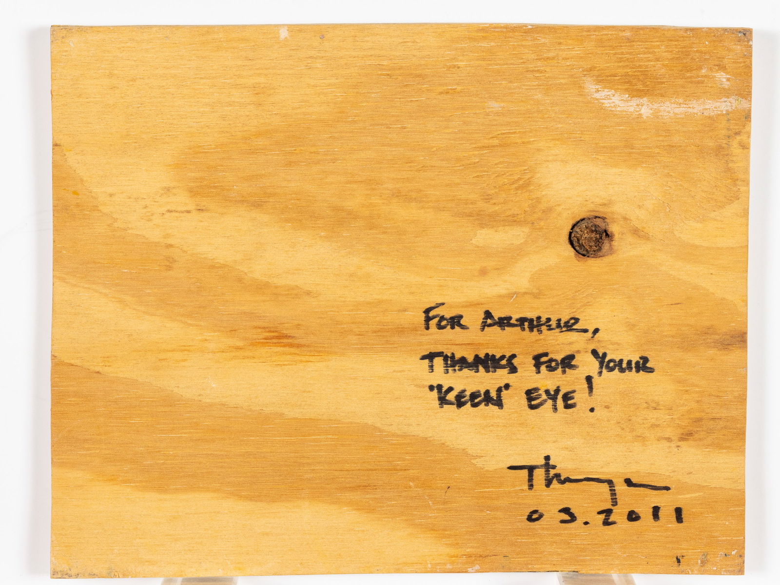 Unsigned, Abstract, Encaustic on Wood - 2