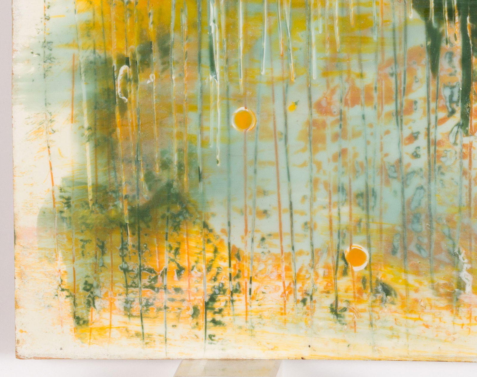 Unsigned, Abstract, Encaustic on Wood - 5