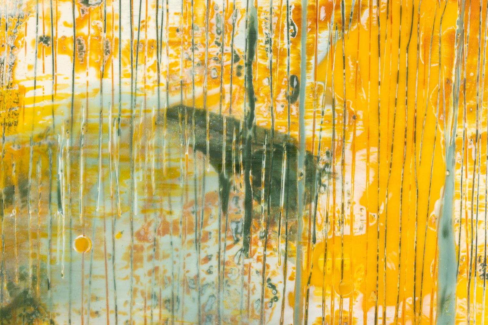 Unsigned, Abstract, Encaustic on Wood - 7