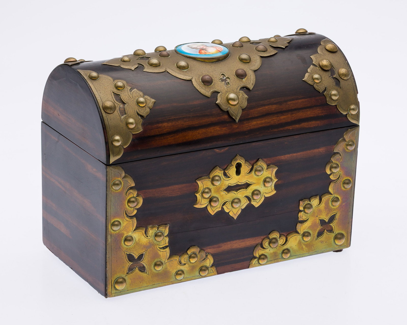 French Rosewood Domed Box, 19th Century (1 of 11)