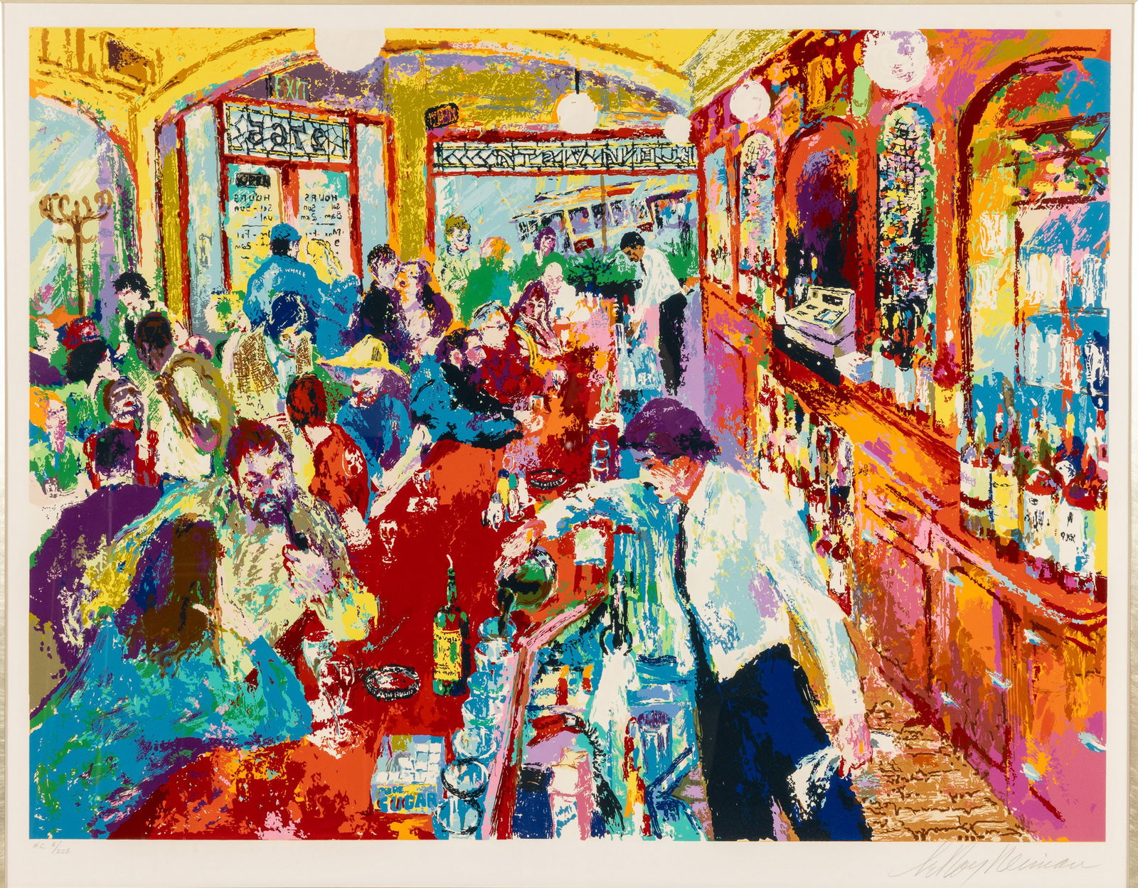 Leroy Neiman, Buena Vista Bar, Serigraph (1 of 12)