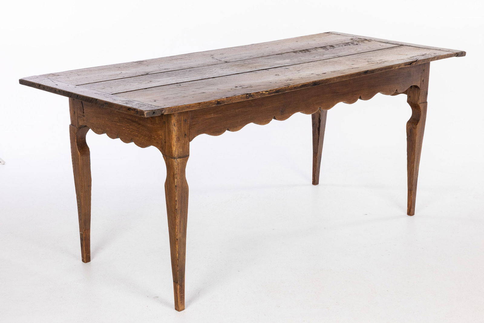 Continental Oak Farm Table, 19th C (1 of 13)