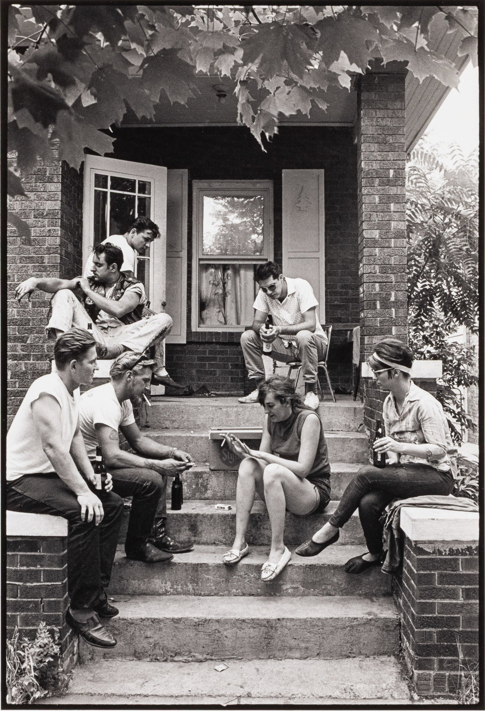 Danny Lyon, Kathy at Home, Chicago, Silver Gelatin (1 of 9)