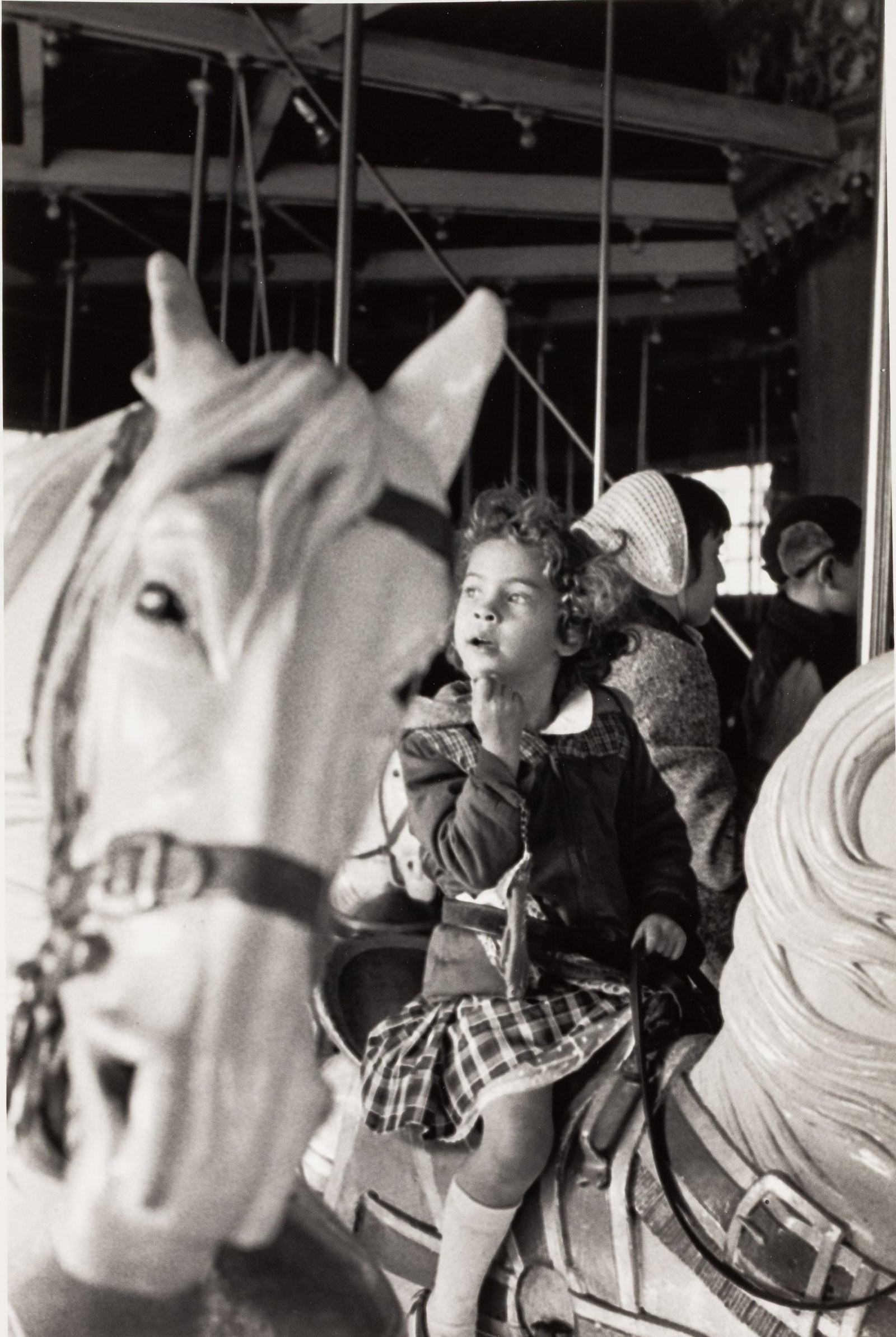 Louis Stettner, La Petite Fille aux Manège, 1951 (1 of 12)