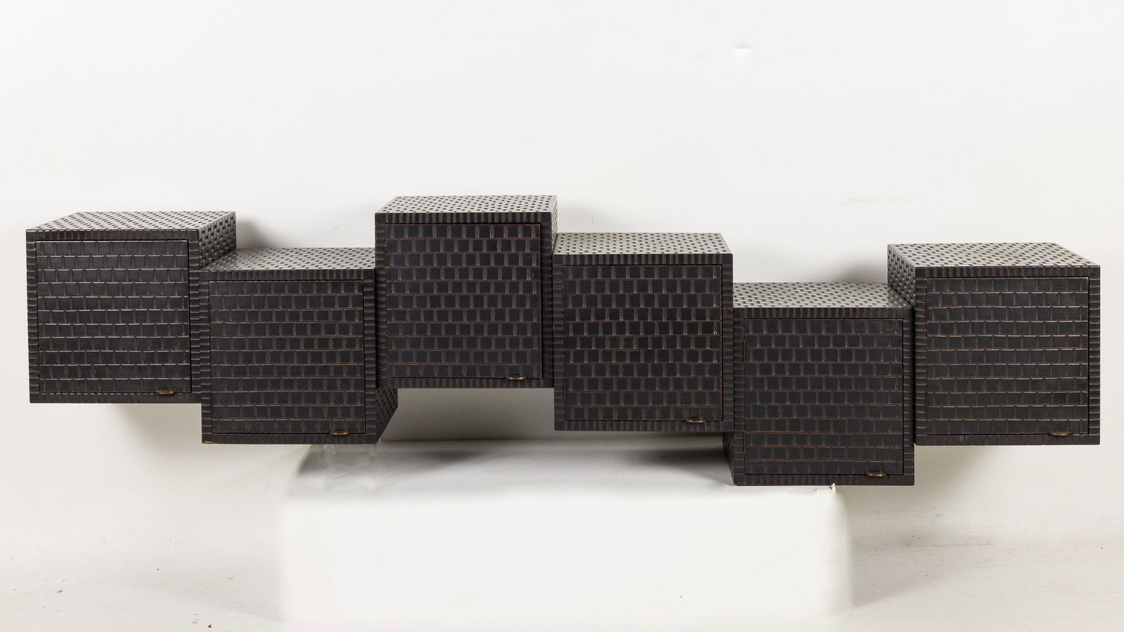 John Eric Byers (NY, b 1959) 6 Squares Cabinet Black (1 of 10)