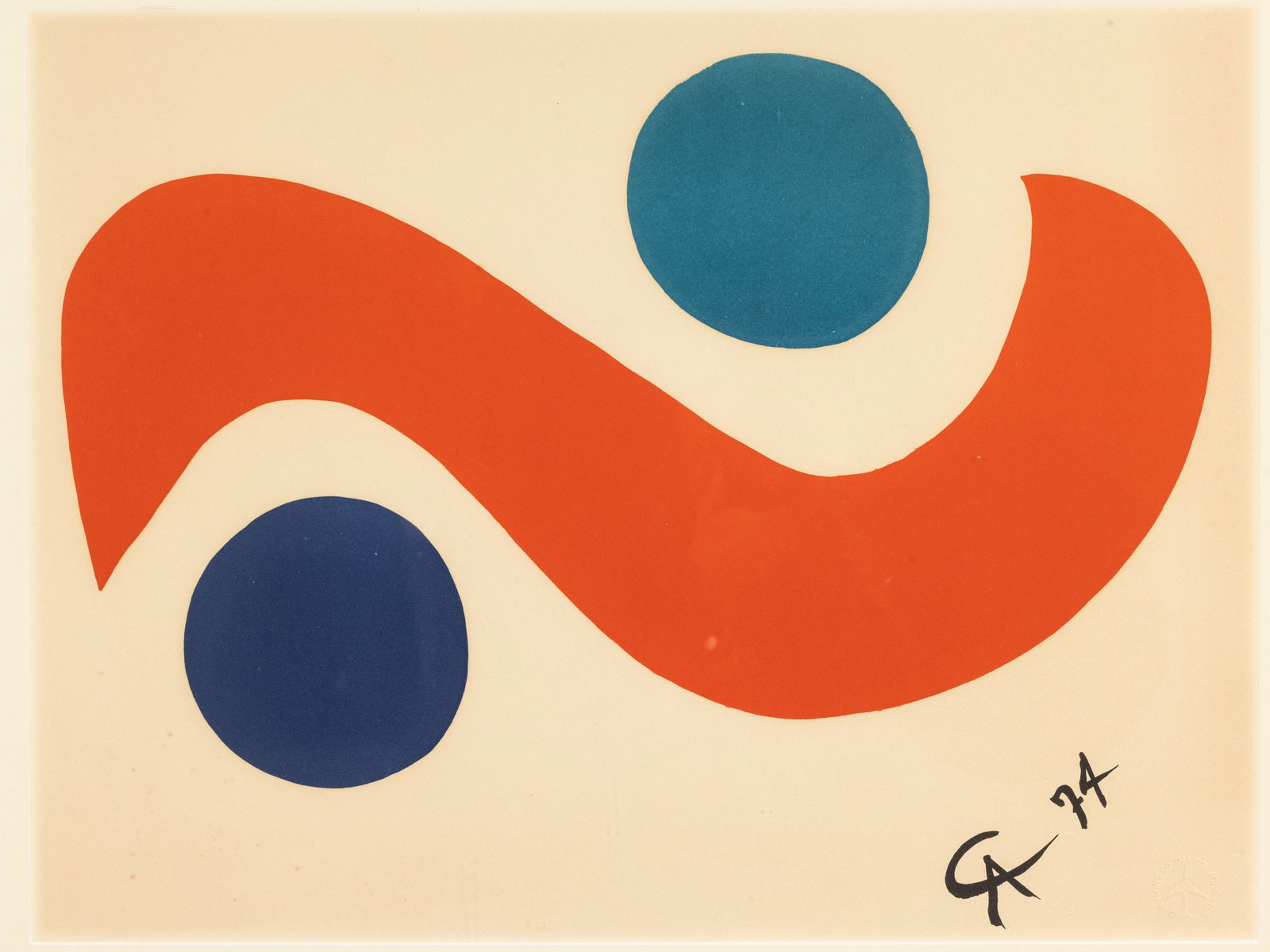 Alexander Calder (NY/CT, 1898-1976), Skybird, Litho (1 of 12)