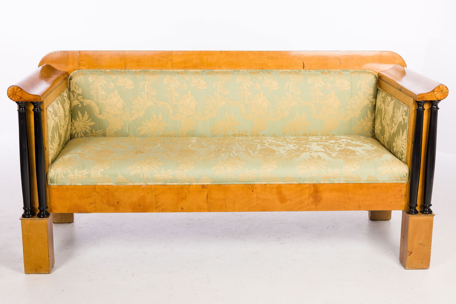 Biedermeier Settee, 19th C - 2