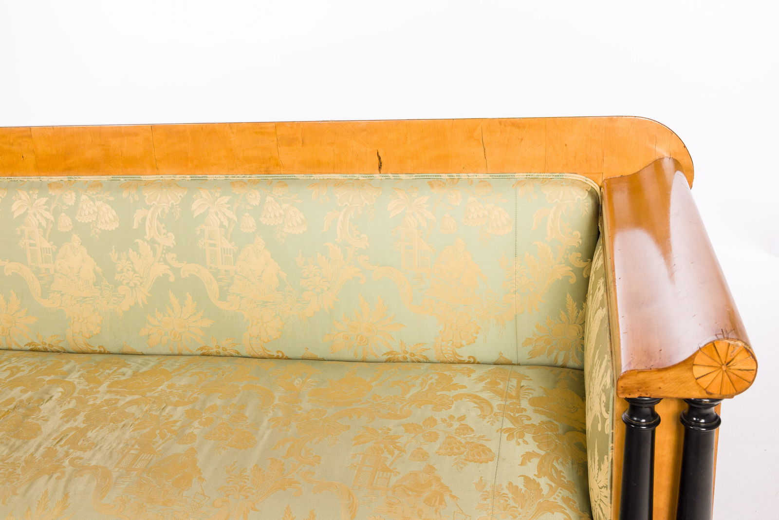 Biedermeier Settee, 19th C - 8