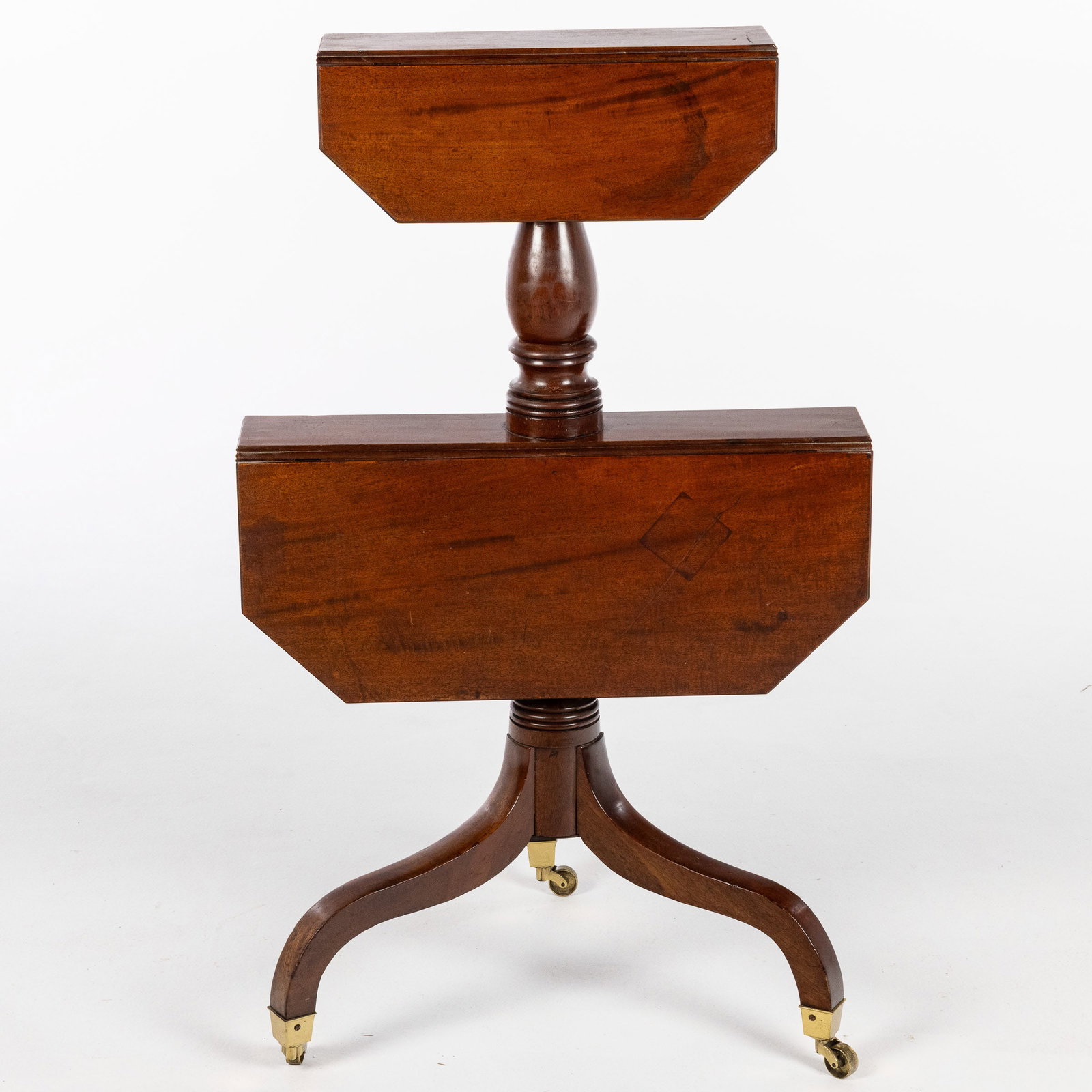 Regency Mahogany Dumbwaiter, First Quarter 19th C (1 of 12)