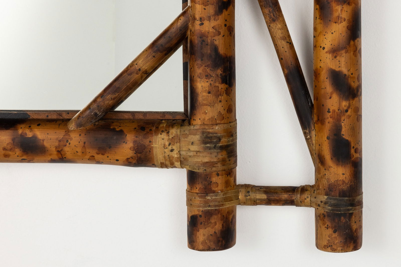 Large Bamboo Mirror - 4