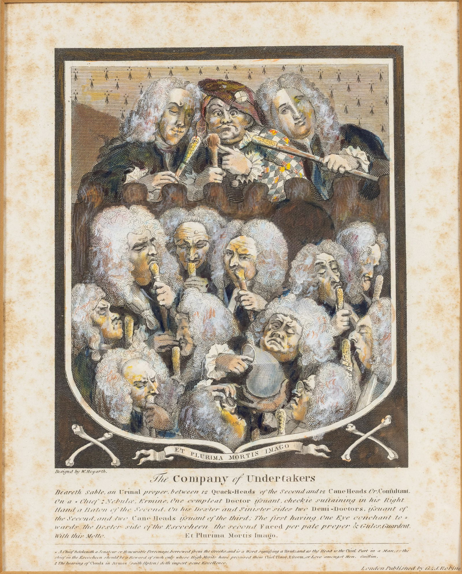 3 Framed Hogarth Etchings - 3