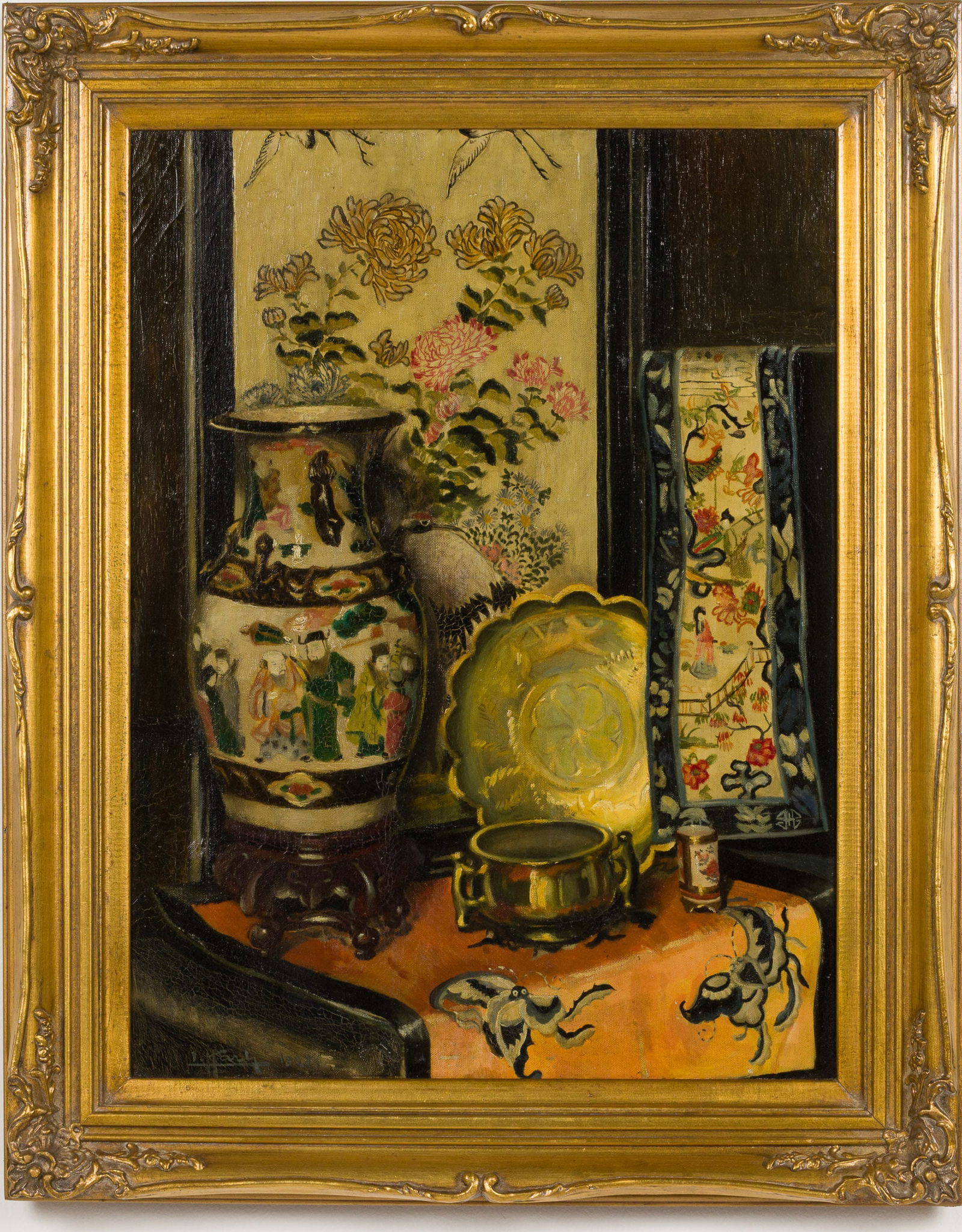 L Hardy, Still Life, Oil on Canvas, 1928 (1 of 13)