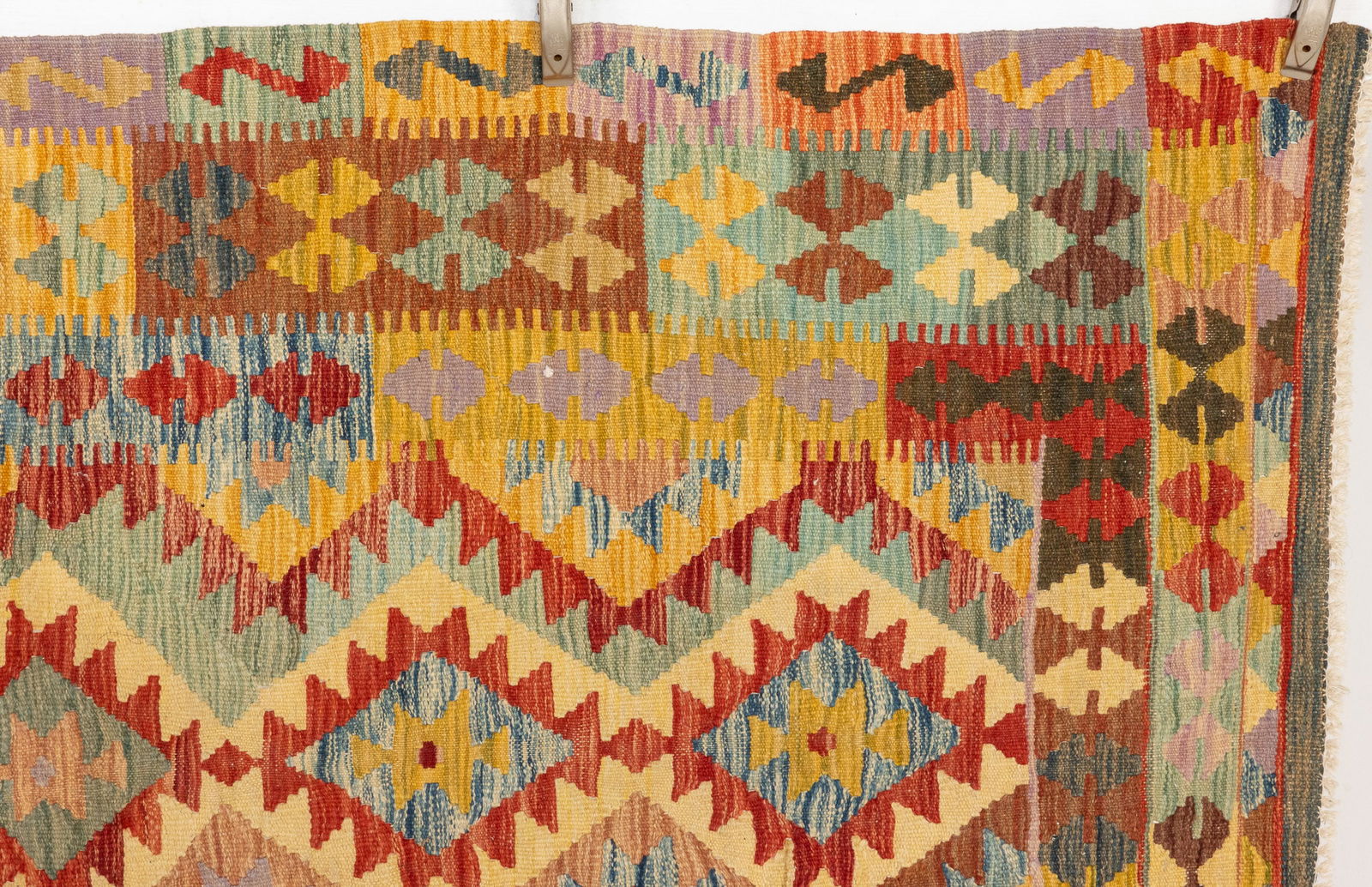 Small Flat Weave Rug - 4