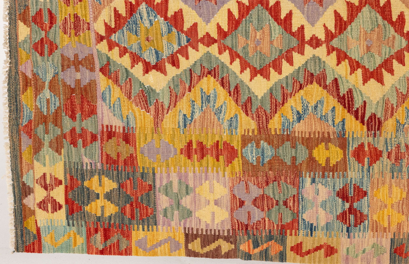 Small Flat Weave Rug - 5