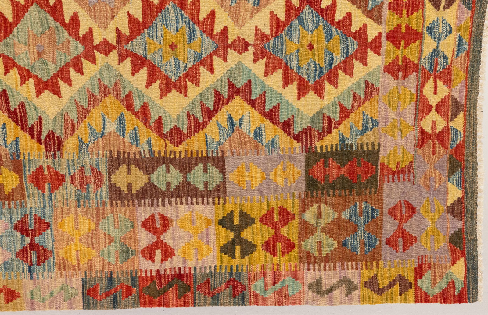 Small Flat Weave Rug - 6