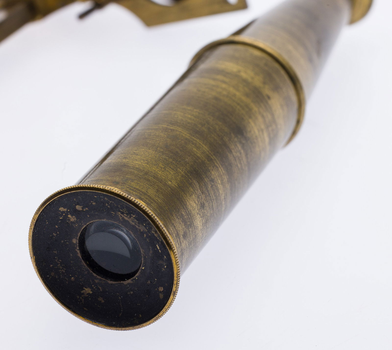 Gould-Type Simple Microscope, Unsigned, C. 1840 - 7