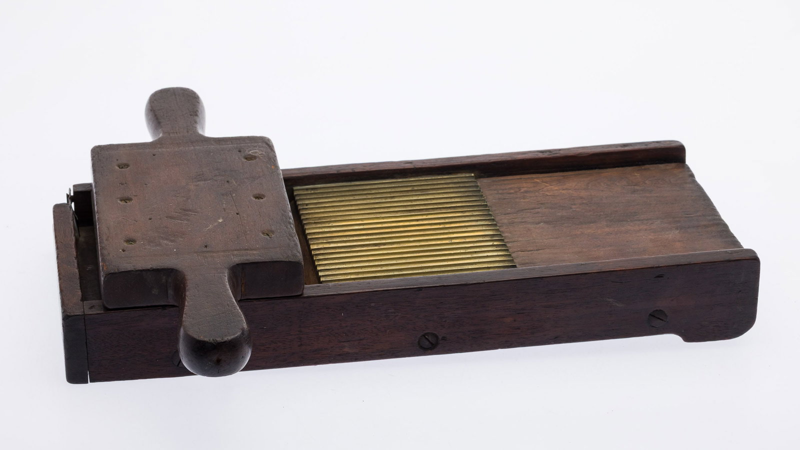 Pharmaceutical Walnut Pill Sorter/Counter, c. 1850 (1 of 8)