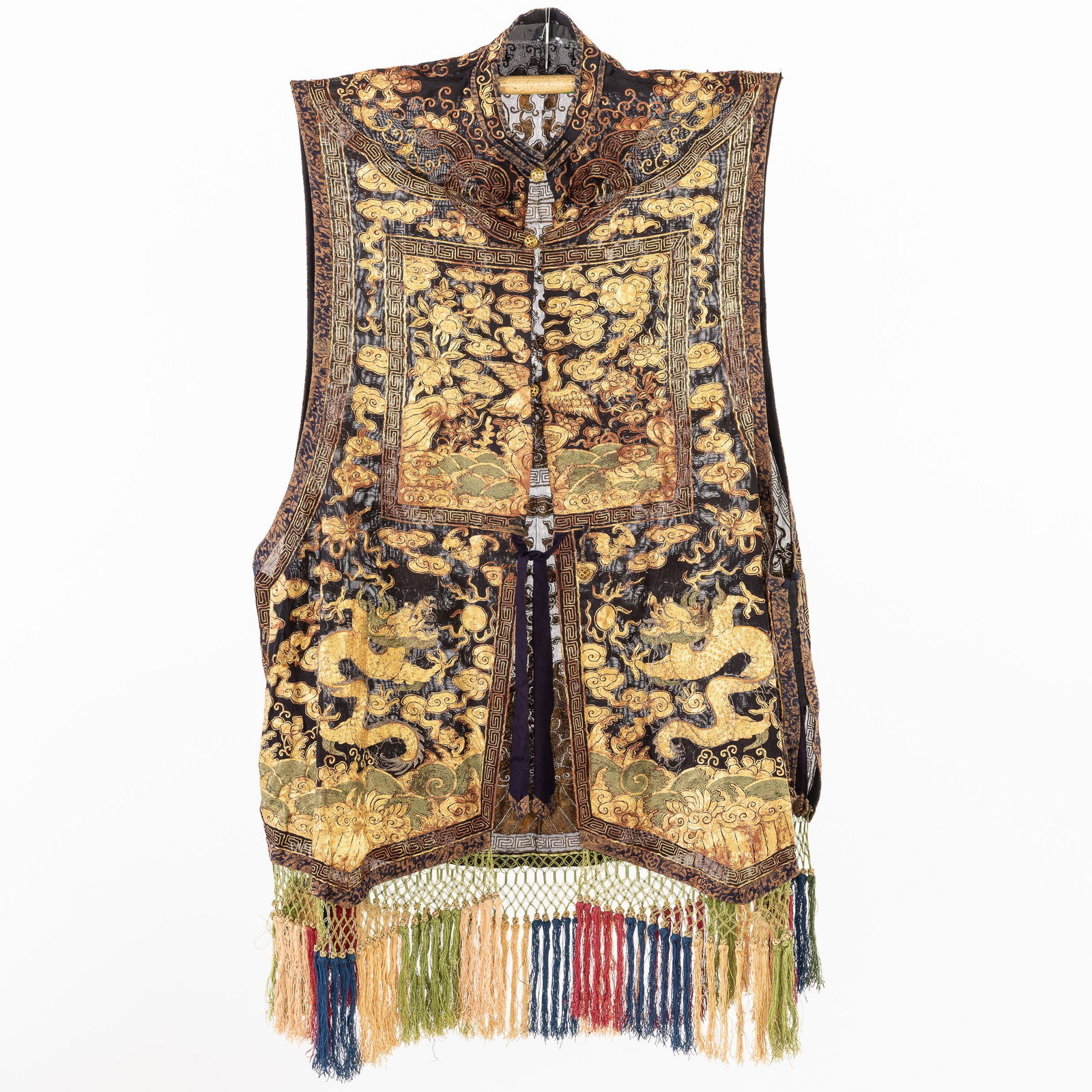 Chinese Gold Thread Embroidered Vest (1 of 13)
