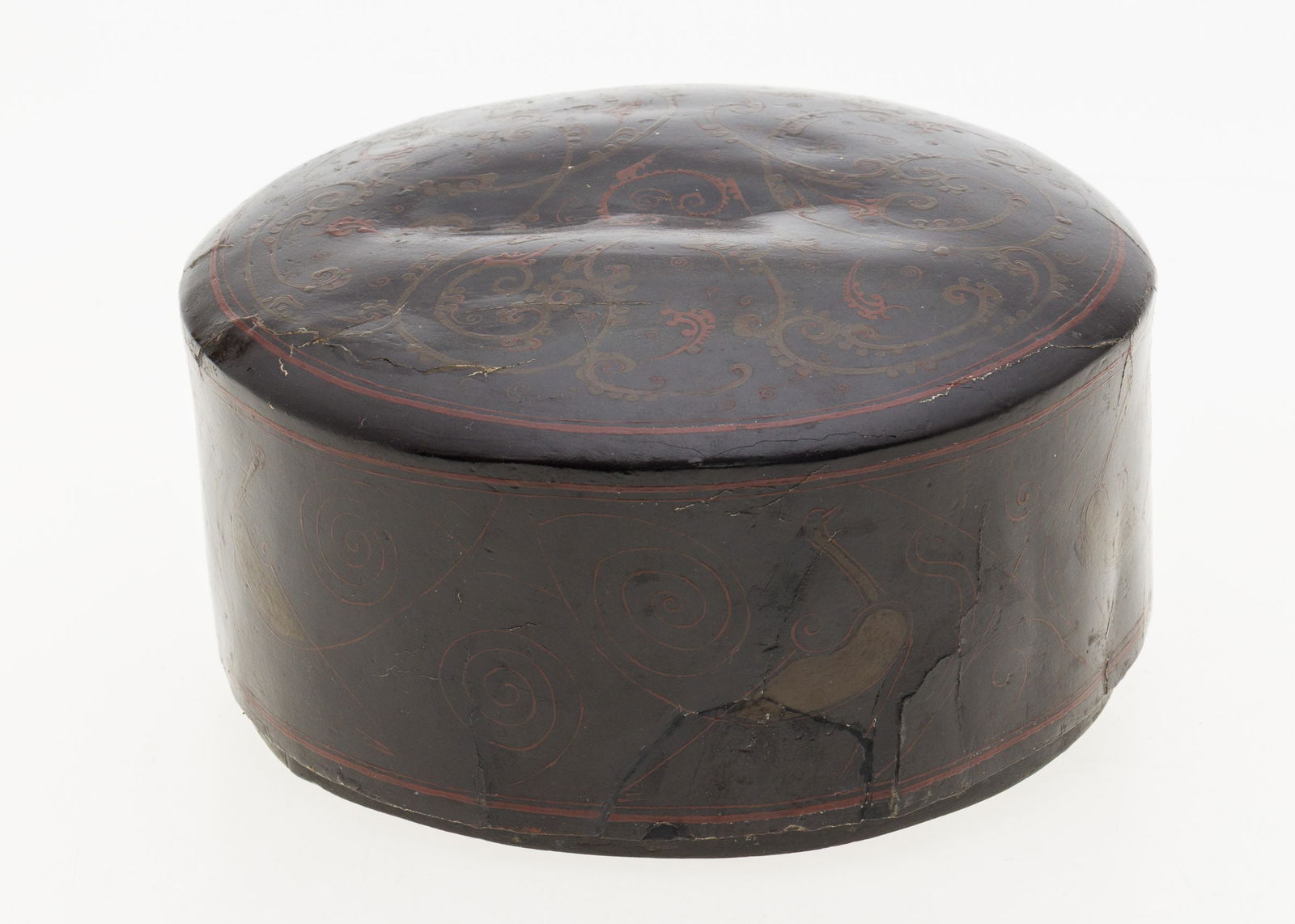 Han Dynasty Lacquer Box - 4