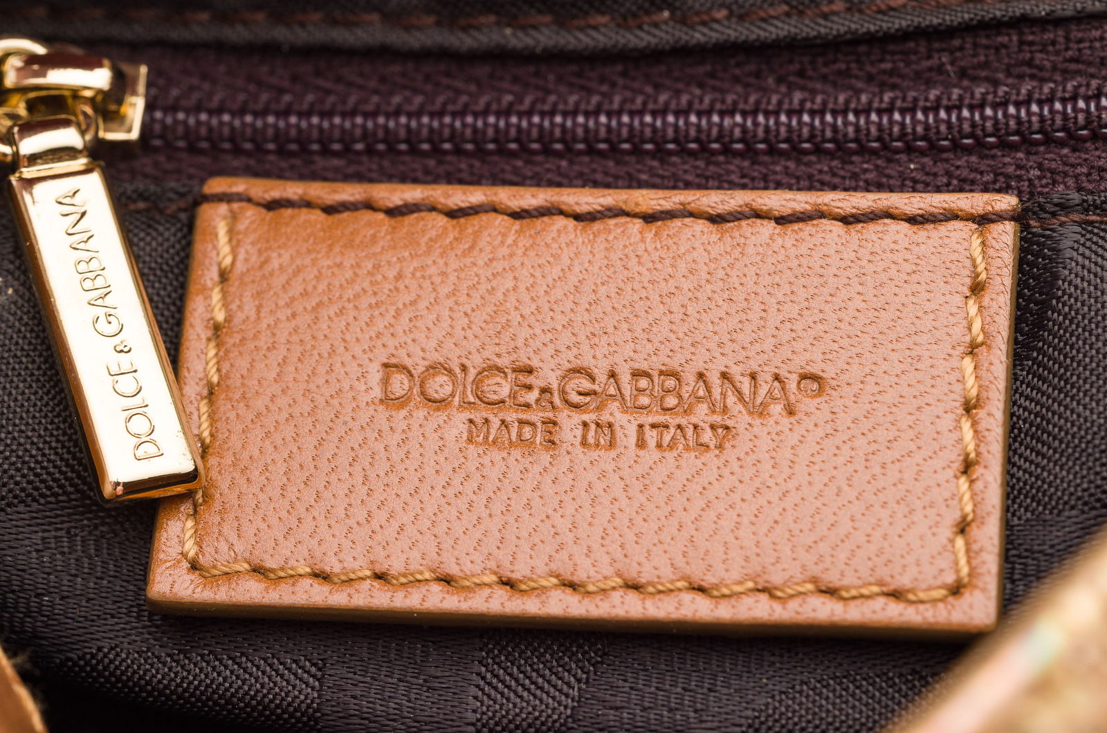 Dolce & Gabbana Gold Python Shoulder Bag - 7