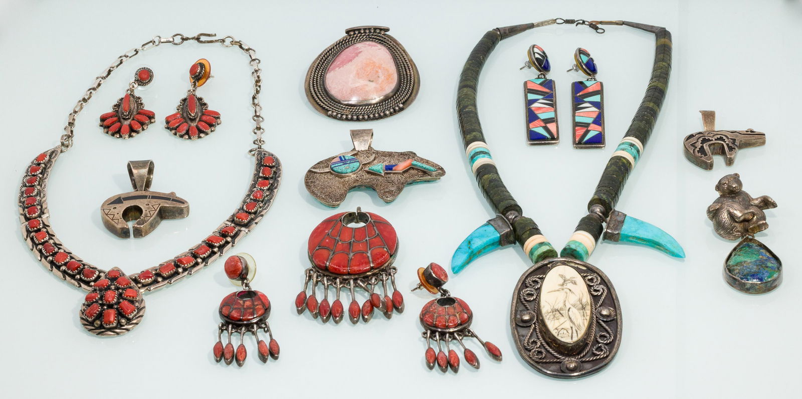 Group of Native American Jewelry, 11 pcs. (1 of 12)