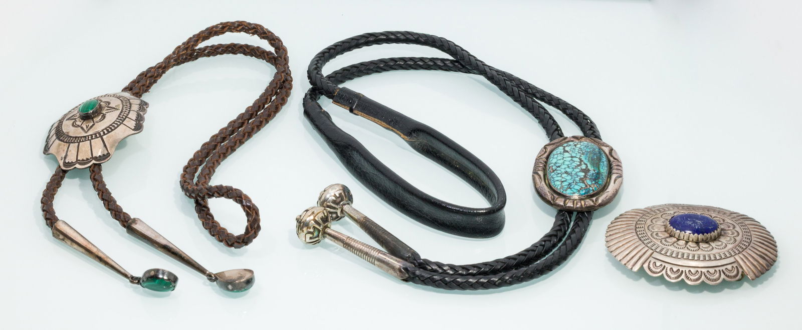 2 Bolo's and a Silver Belt Buckle (1 of 13)