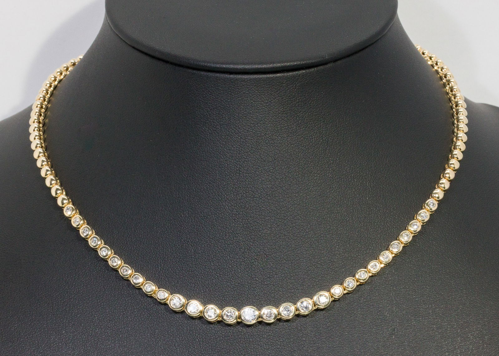 14K Gold and Diamond Necklace (1 of 8)