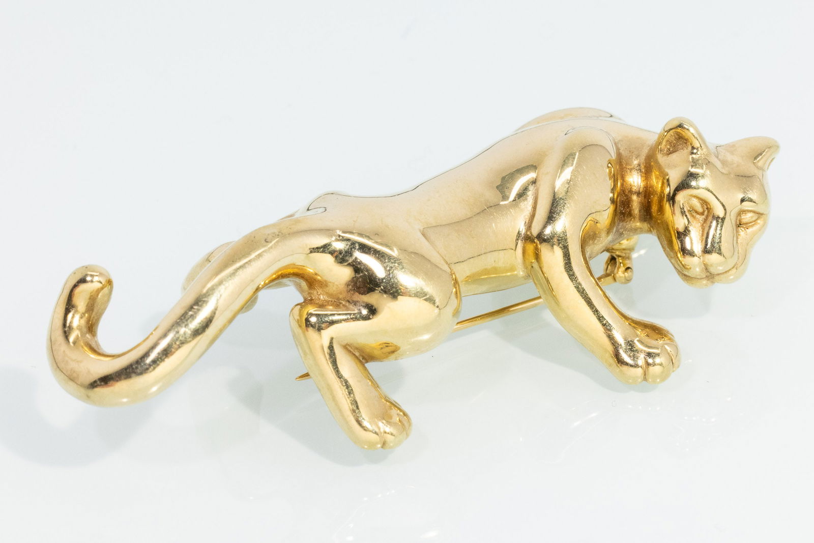 14K Gold Jaguar Pin (1 of 7)