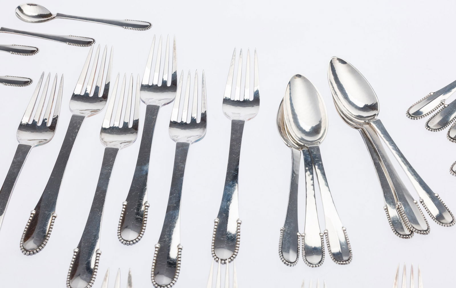 Georg Jensen Beaded Pattern Flatware Set, 72 pcs. - 5