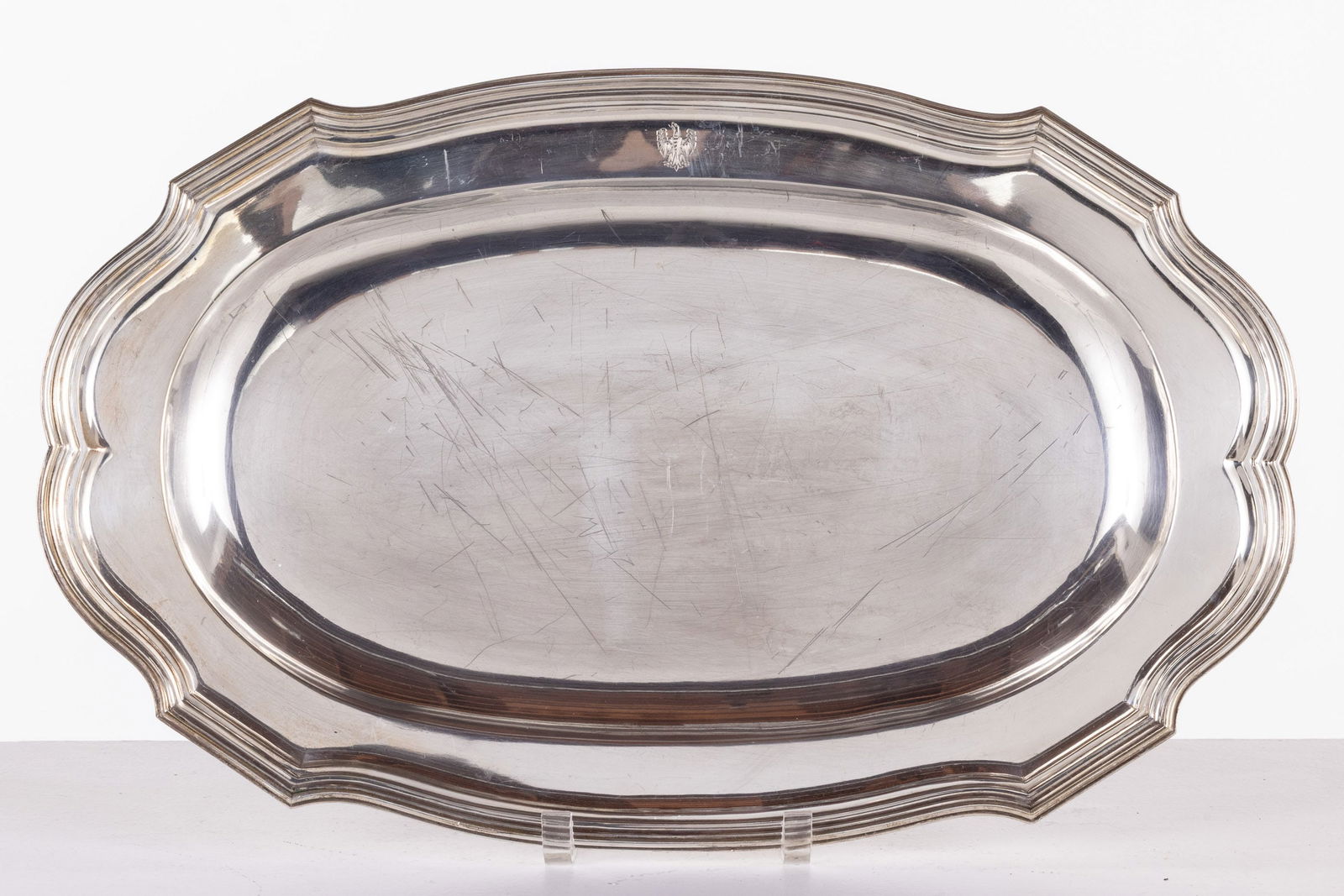 Elimeyer 900 Silver 22 in. Tray, Dresden (1 of 5)