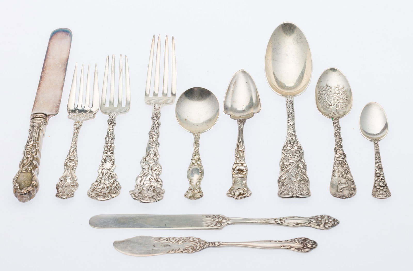 57 Misc. Pieces of Sterling Silver Flatware (1 of 17)