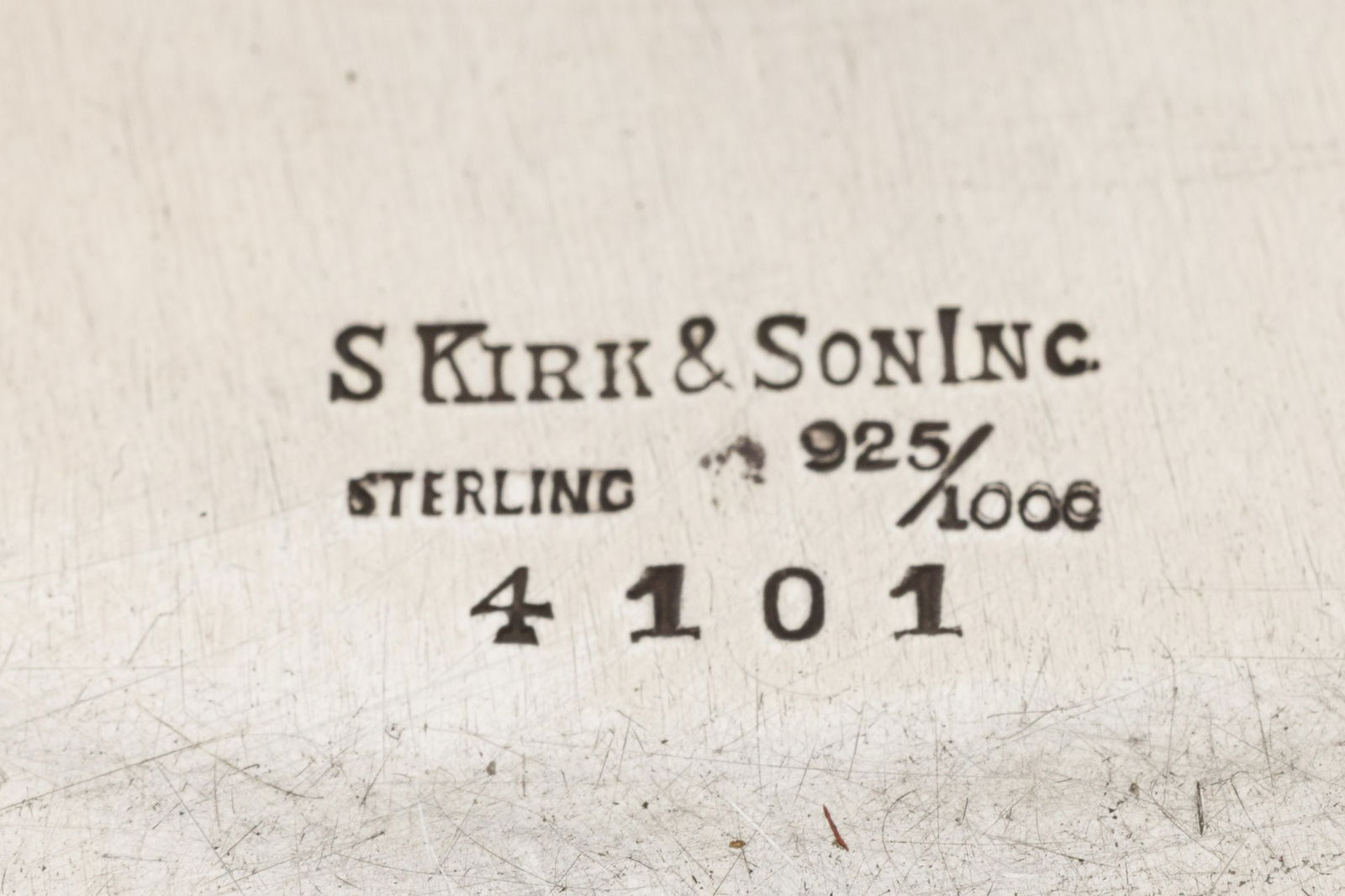 4 Sterling Silver Serving Articles Including Kirk - 12