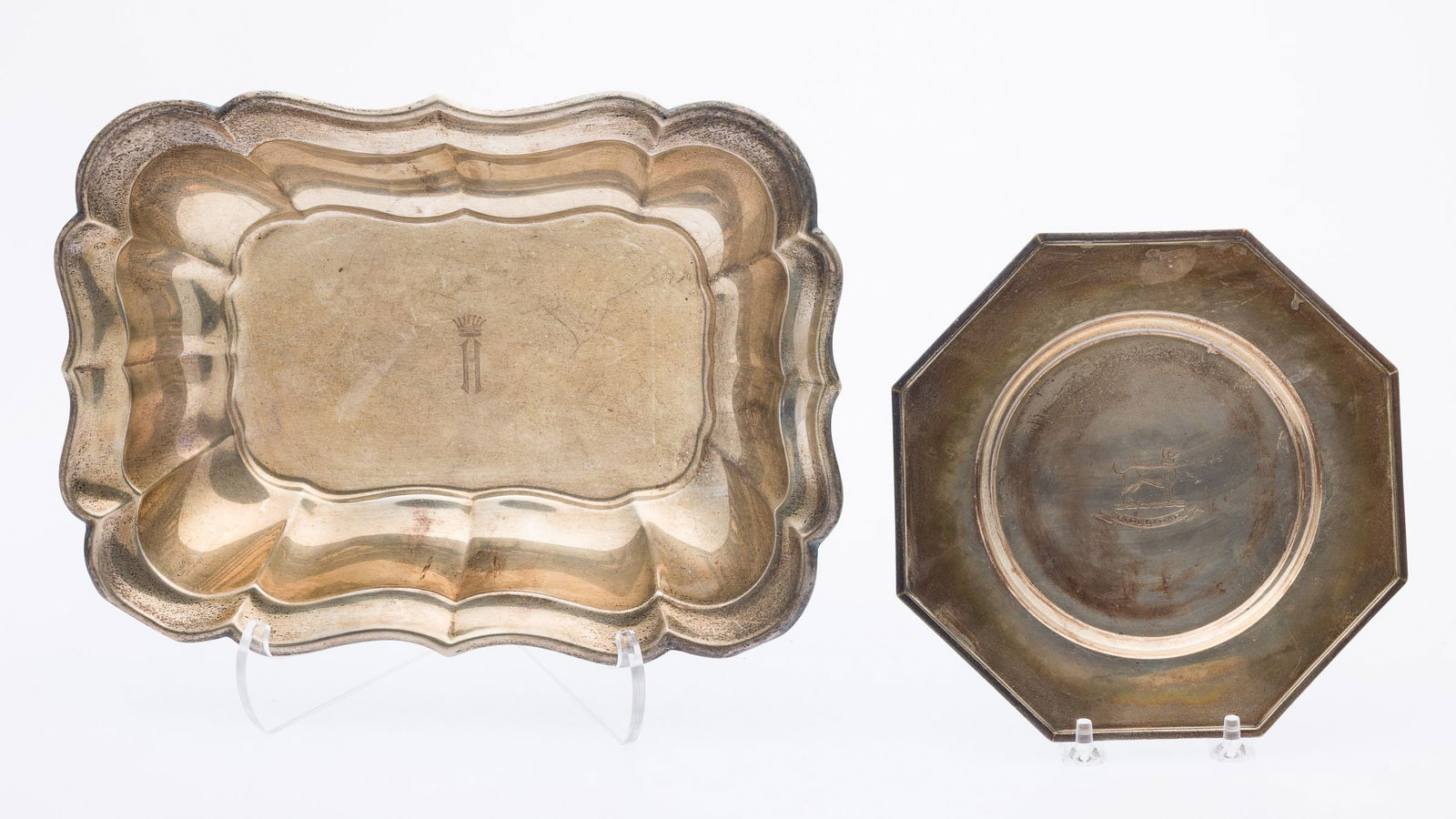 4 Sterling Silver Serving Articles Including Kirk - 2