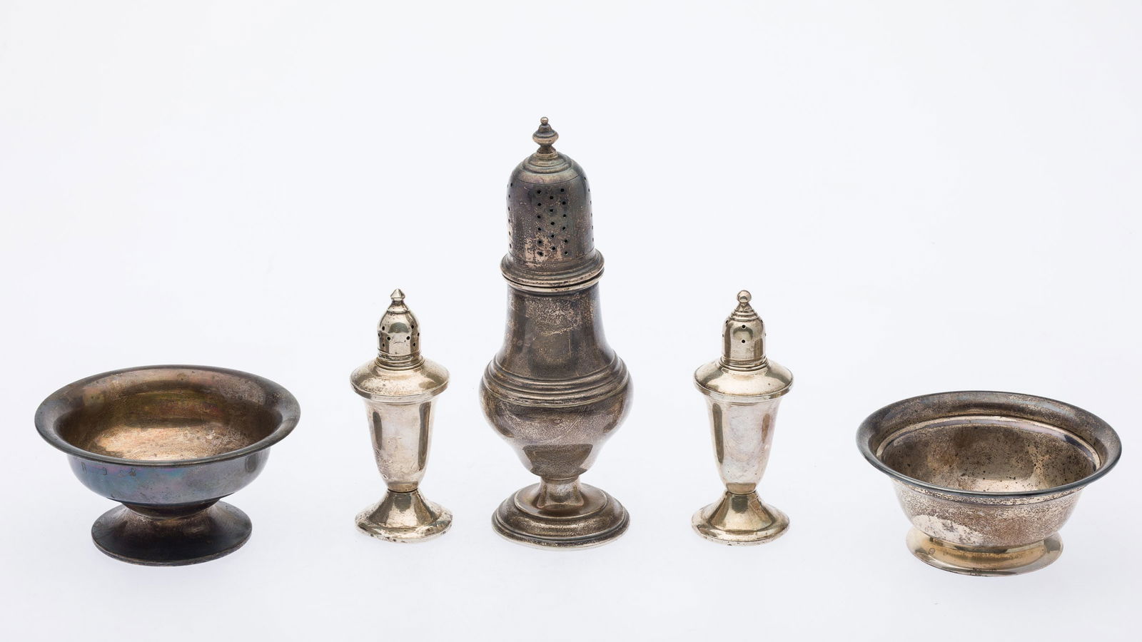 7 Sterling Silver Table Articles - 6