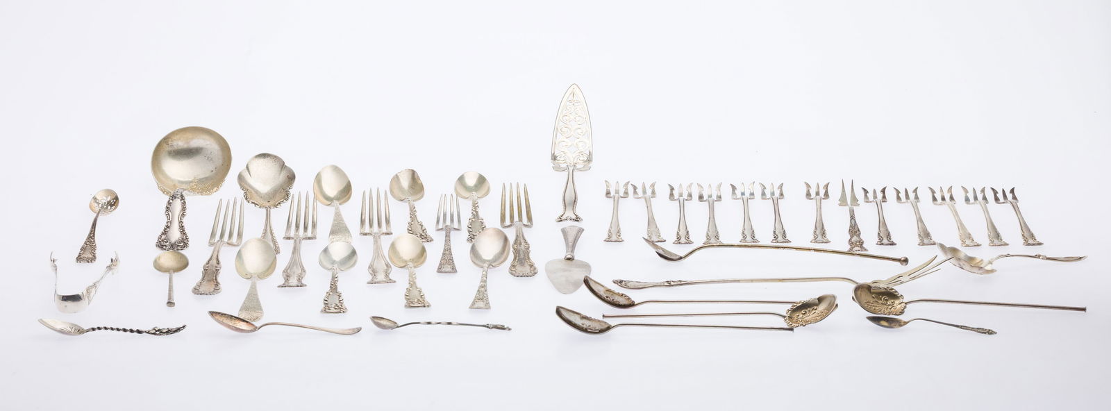37 Misc. Pieces of Sterling Silver Flatware (1 of 13)